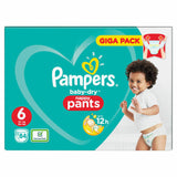 Pampers Baby Dry Nappy Pants Diaper Taped Stretchy Nappies Size 4 5 6 Giga Pack