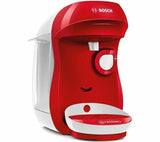 TASSIMO by Bosch Happy TAS1006GB Coffee Machine  Red & White