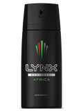 LYNX AFRICA AEROSOL DEODORANT MEN BODY SPRAY 200ML 150ML 1 3 6 PACK