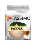 Tassimo Jacobs Latte Macchiato Pod Capsule T-Disc 4 or 8 Cups Taster Loose Pack