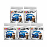 Tassimo Coffee Hot Chocolate Tea Latte Milk Espresso Kenco Costa L'OR 5 Pack Pod